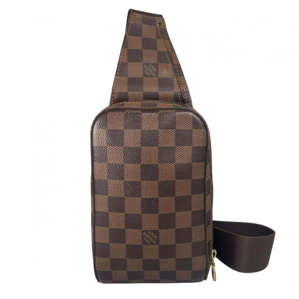 LOUIS VUITTON Brown Damier Canvas Hobo Bag - Picture 1 of 16